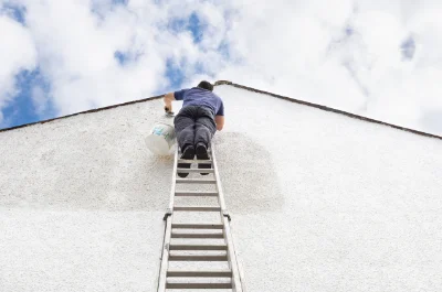 Peinture extérieure à Chomelix — façades et ravalement